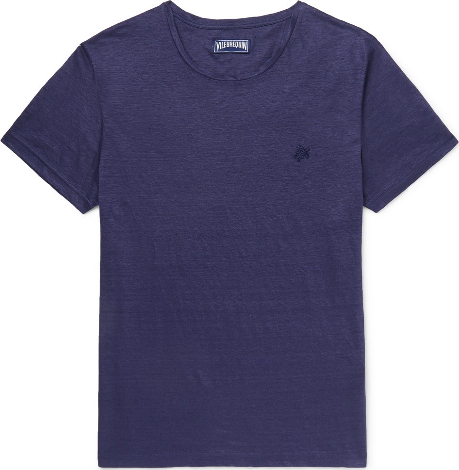 Vilebrequin Tiramisu Slim-Fit Slub Linen T-Shirt