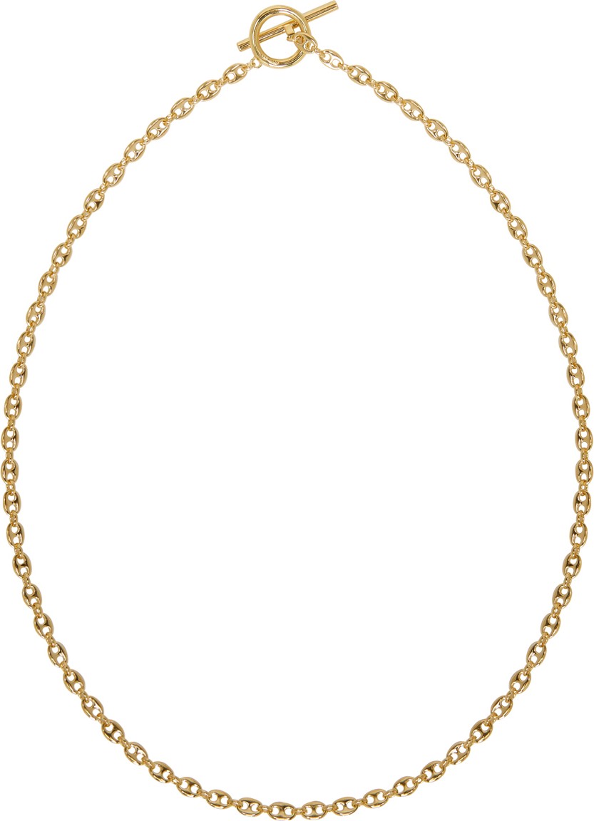 All Blues Gold Coffee Beans Necklace