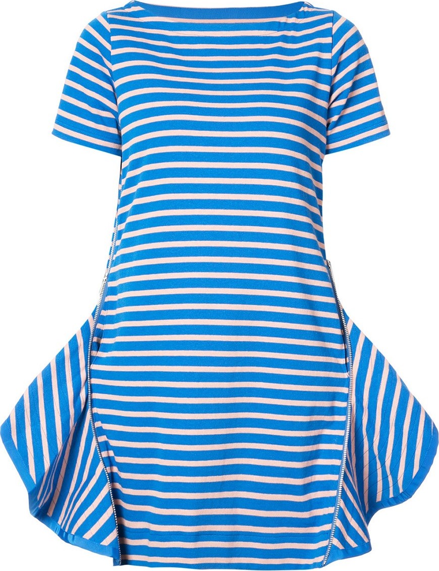 Sacai Dixie striped dress