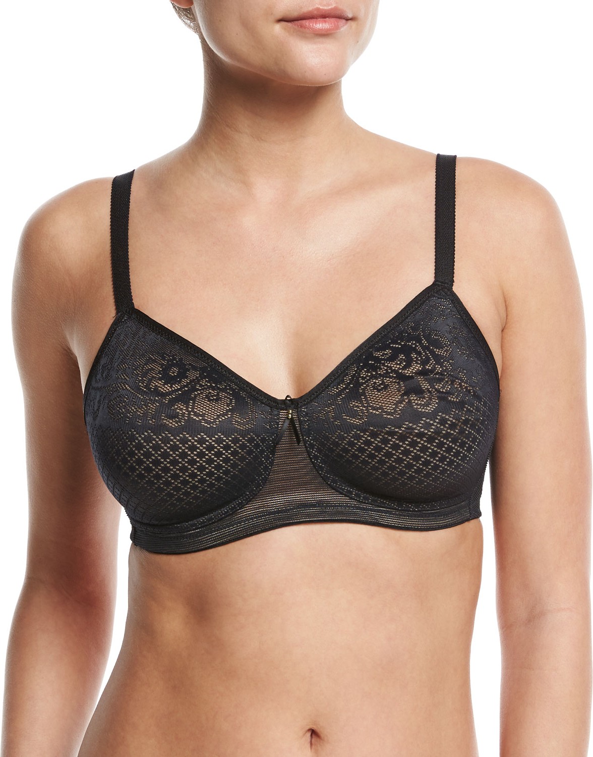 Wacoal Visual Effects Soft Cup Lace Minimizer Bra