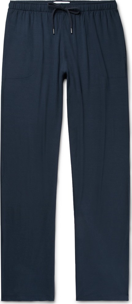 Derek Rose Basel Stretch Micro Modal Jersey Lounge Trousers