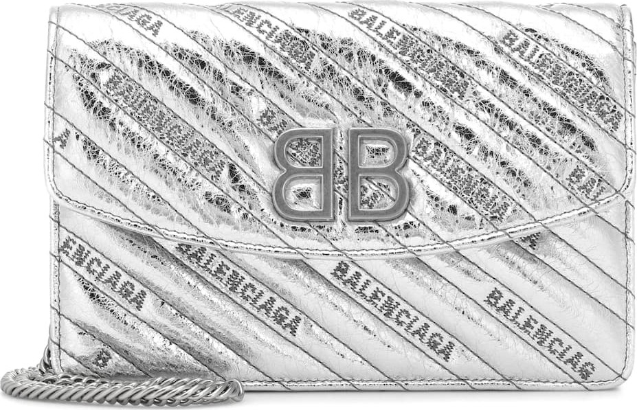 Balenciaga BB Chain Small leather shoulder bag