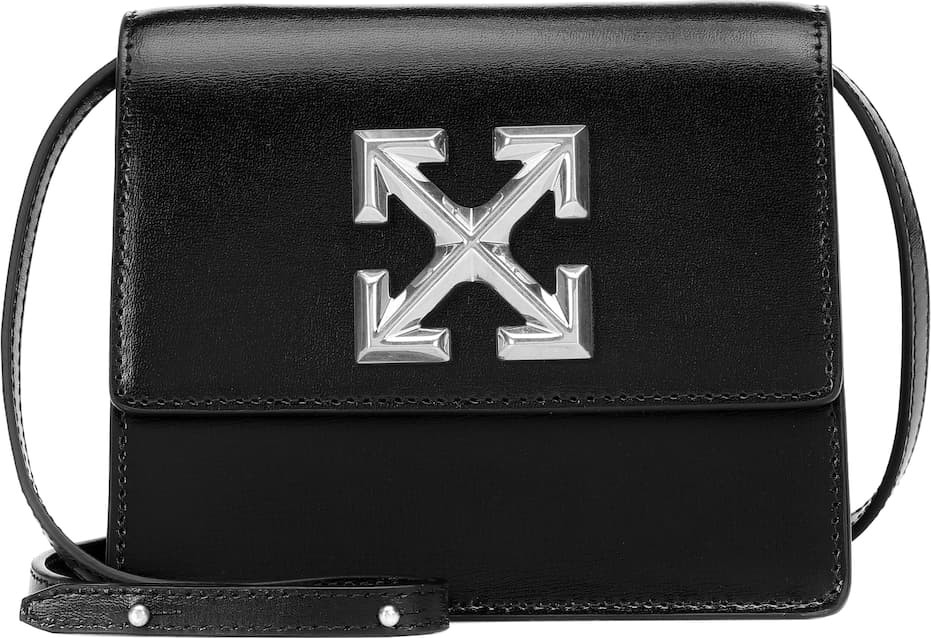 Off White Jitney 0.7 Mini leather shoulder bag