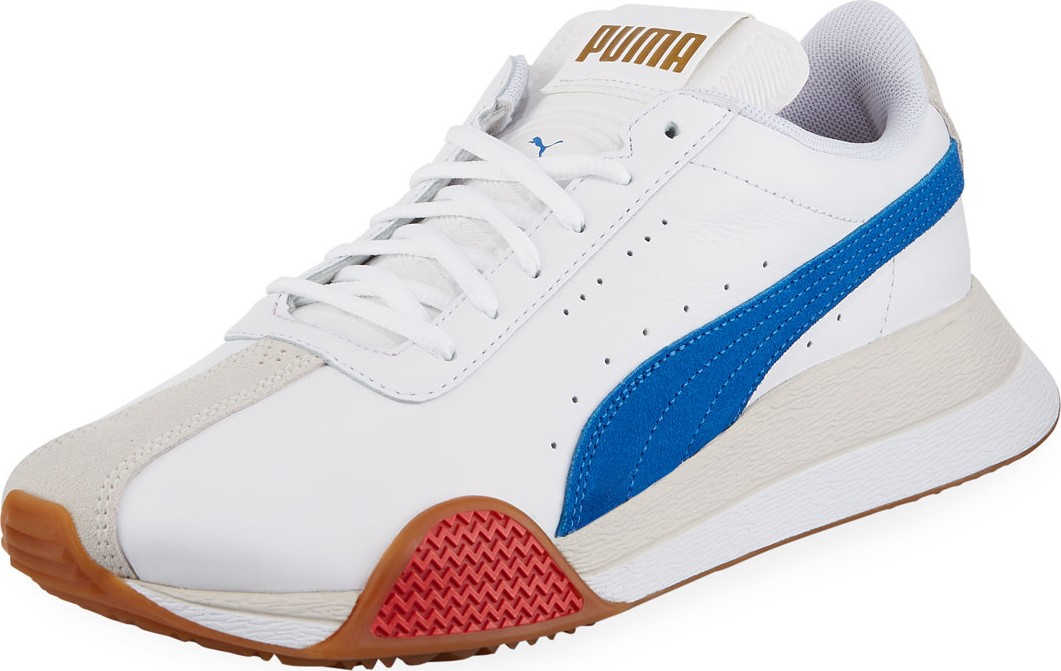 PUMA Men's Turin Leather Trainer Sneakers