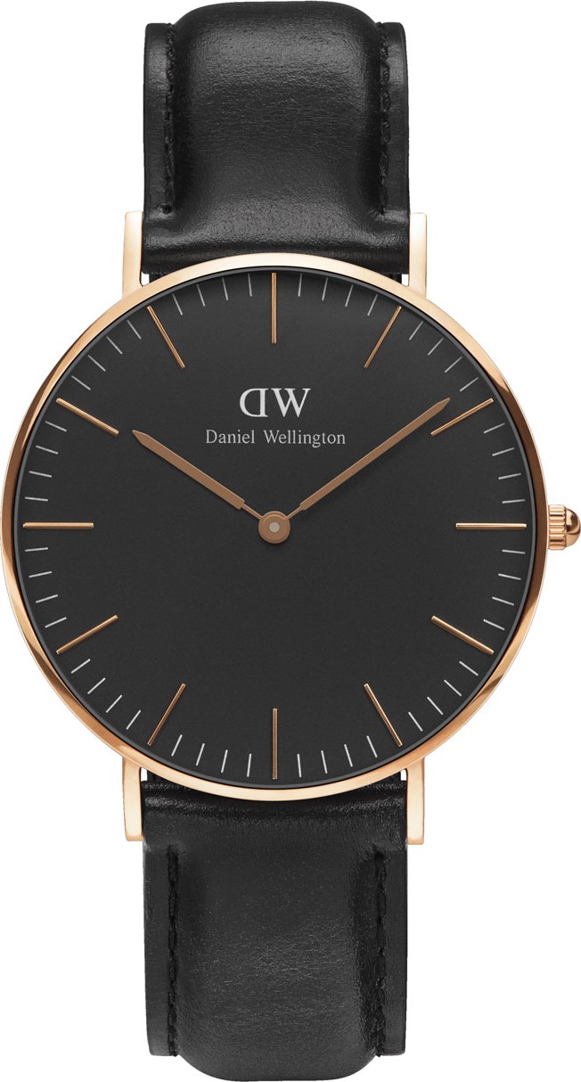 Daniel Wellington 36mm Classic Black Sheffield Watch