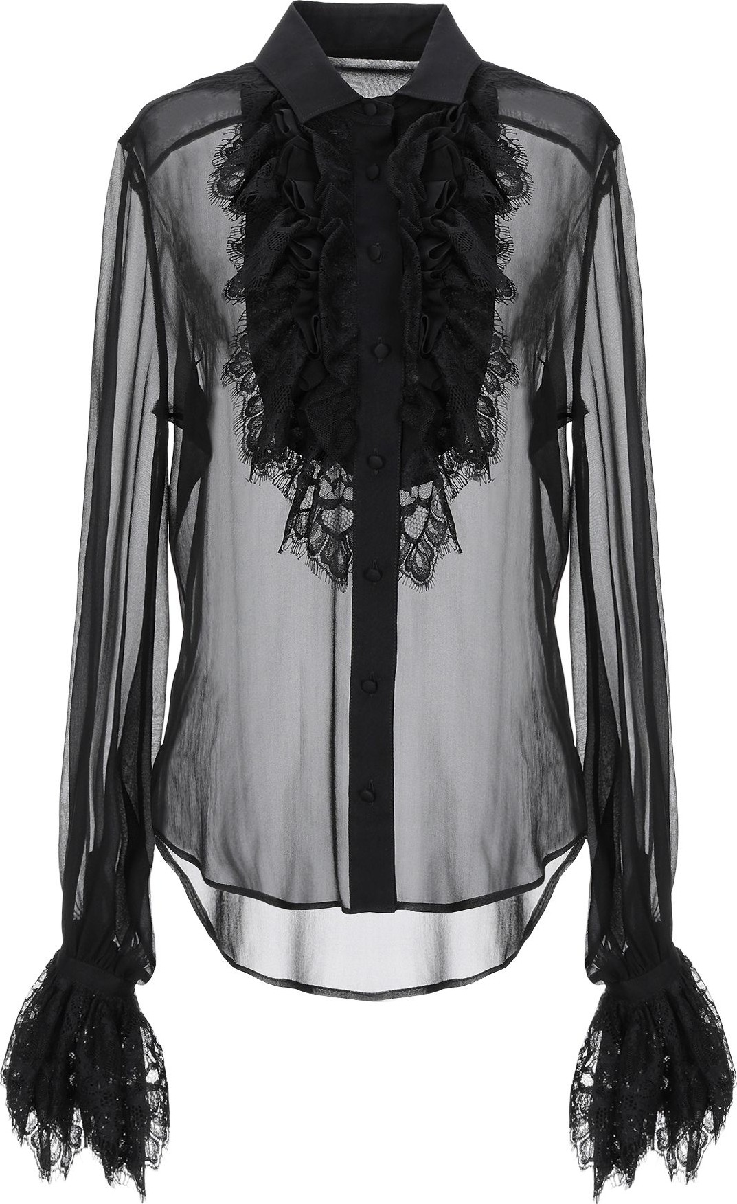 Saint Laurent Lace Shirts & Blouses