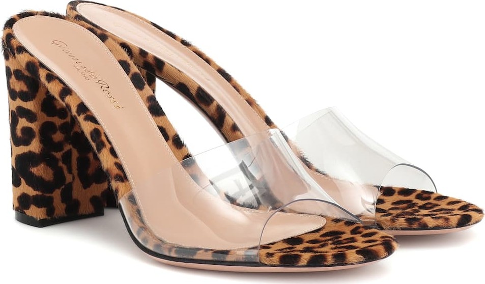 Gianvito Rossi Exclusive to Mytheresa – Vivienne 85 calf hair sandals