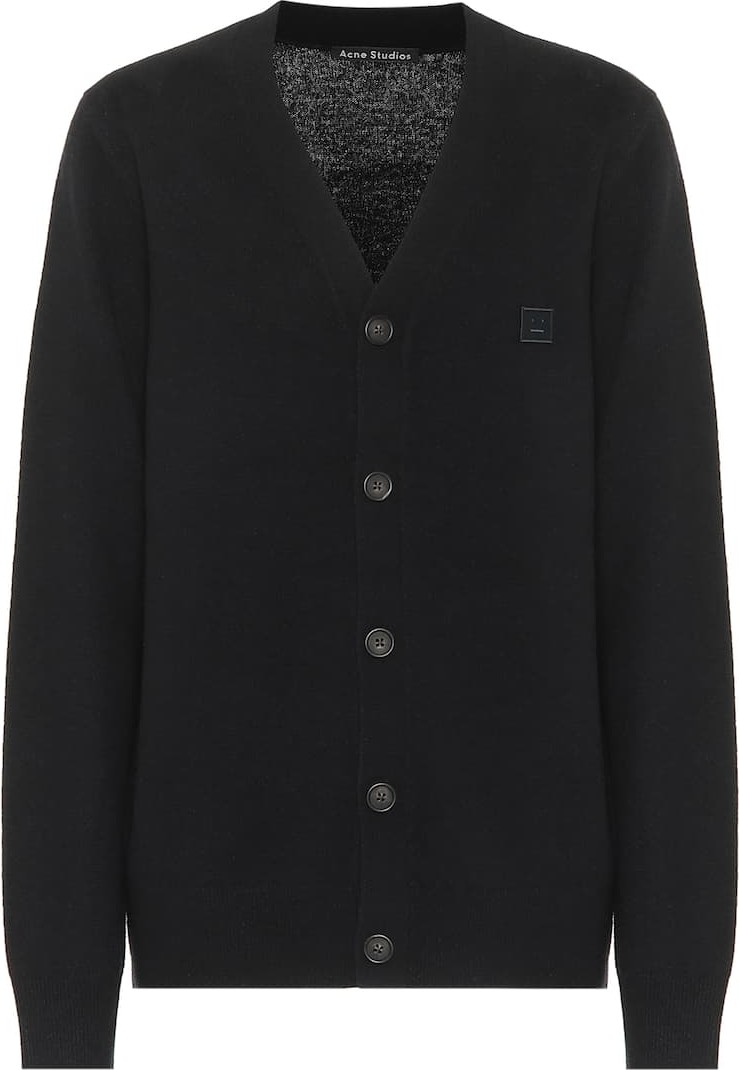 Acne Studios Face wool cardigan