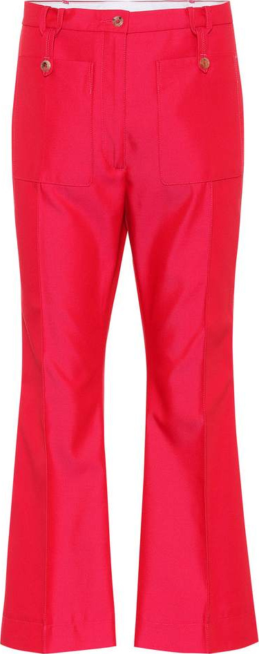 Golden Goose Deluxe Brand Selene cotton-blend twill trousers