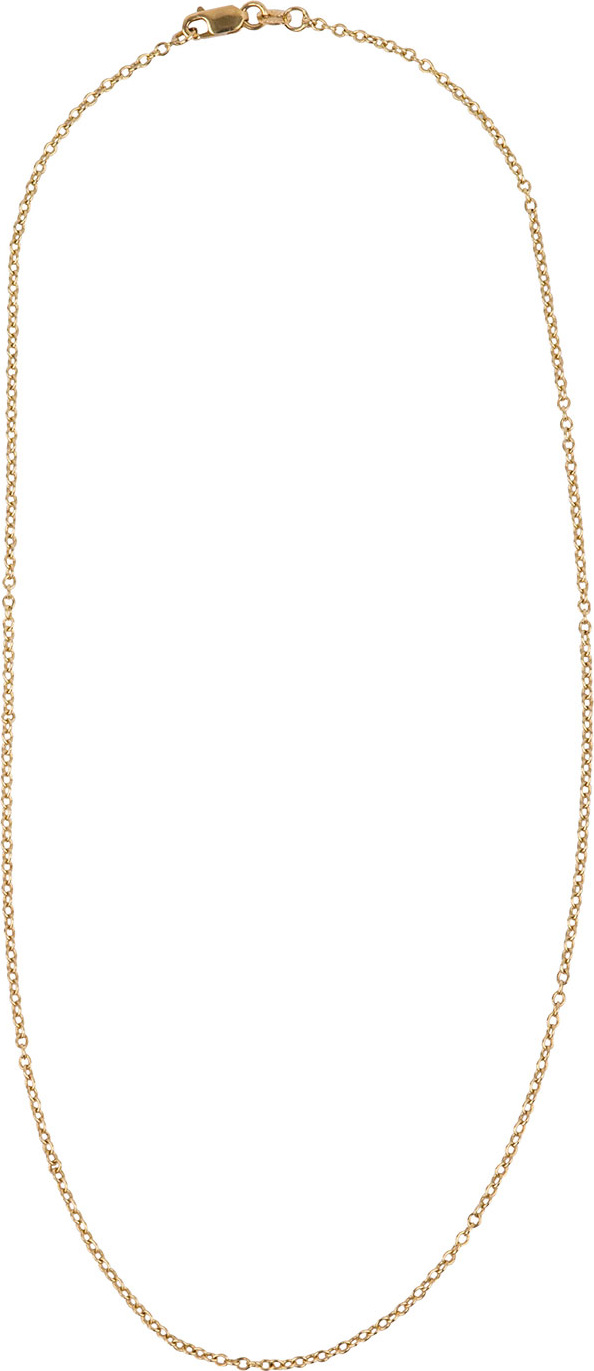 Konstantino 18k Yellow Gold Petite Chain Necklace, 16"L