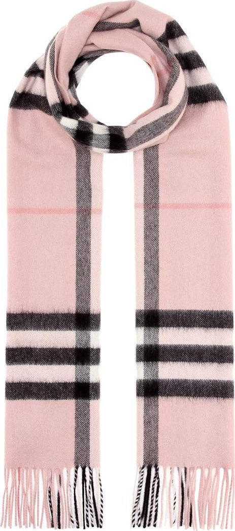 Burberry London England Checked cashmere scarf