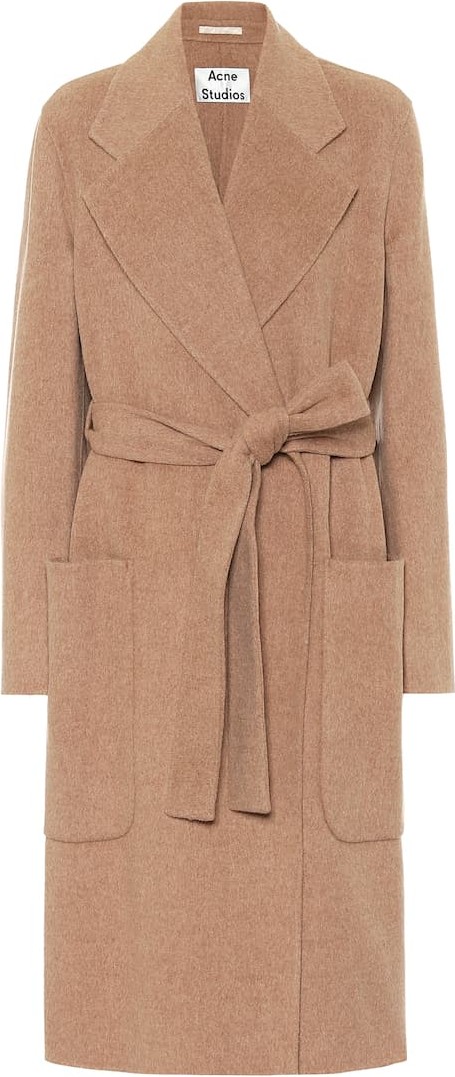 Acne Studios Belted wool coat