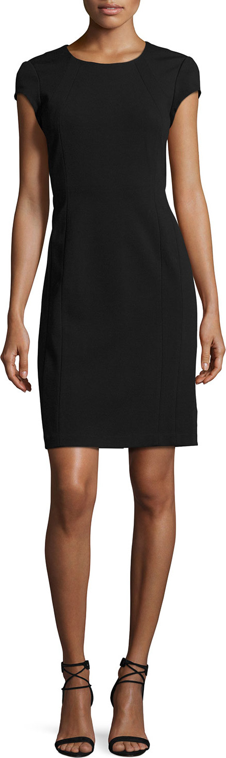 Lafayette 148 New York Dixon Short-Sleeve Dress