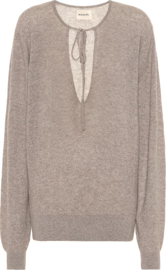 Khaite Emma stretch cashmere sweater