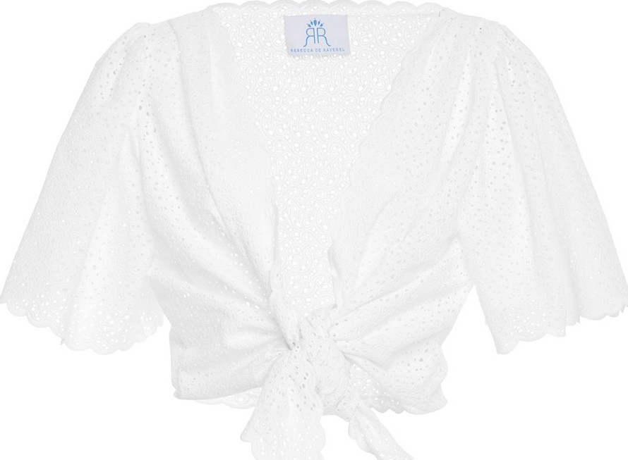 Rebecca de Ravenel Talitha eyelet blouse