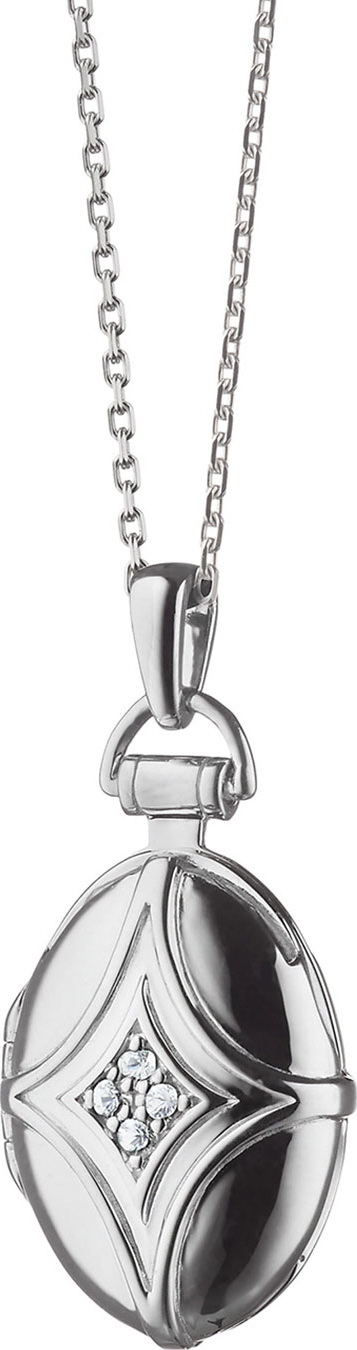 Monica Rich Kosann Petite Bridle Locket Necklace