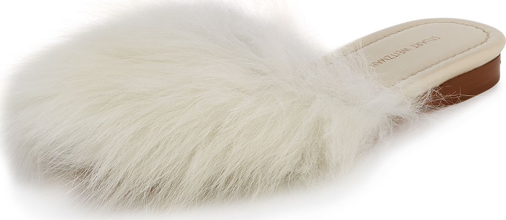 Stuart Weitzman Furchic Flat Mule