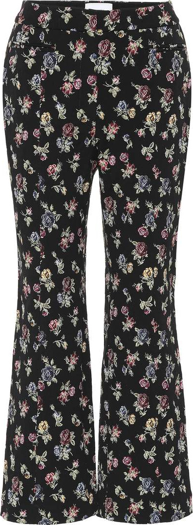 Erdem Floral jacquard pants