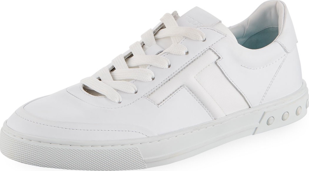 Tod's Men's Casetta Leather Low-Top Sneakers