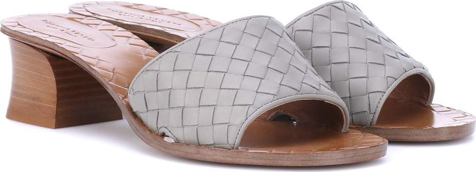Bottega Veneta Ravello intrecciato leather sandals