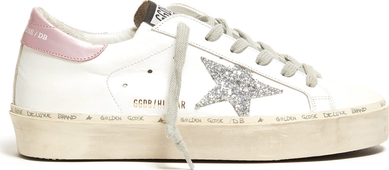 Golden Goose Deluxe Brand Hi Star low-top leather trainers