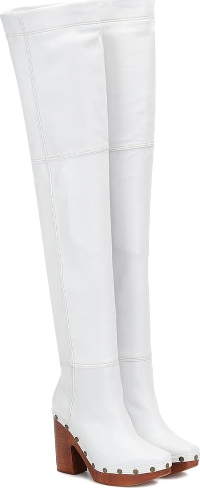 Jacquemus Les Bottes Sabots leather boots