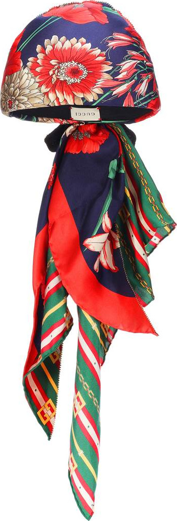 Gucci Spring Bouquet silk turban