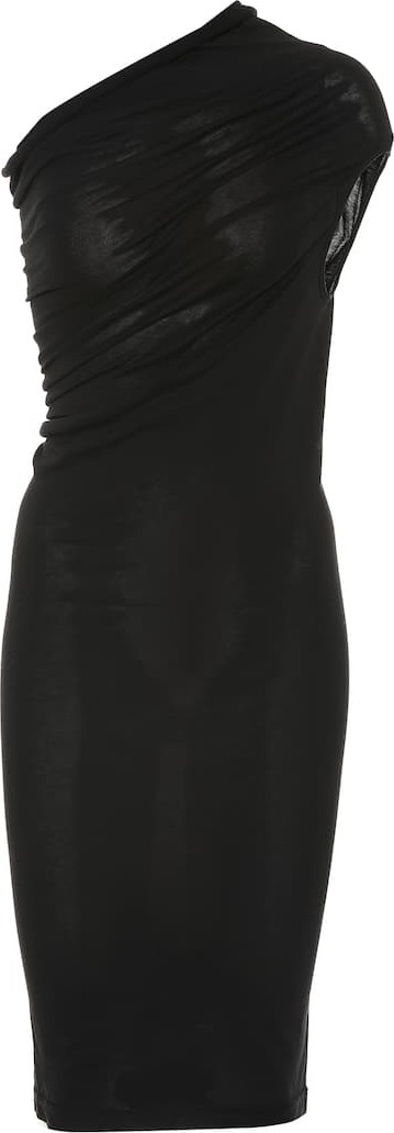 Rick Owens One-shoulder cotton dress