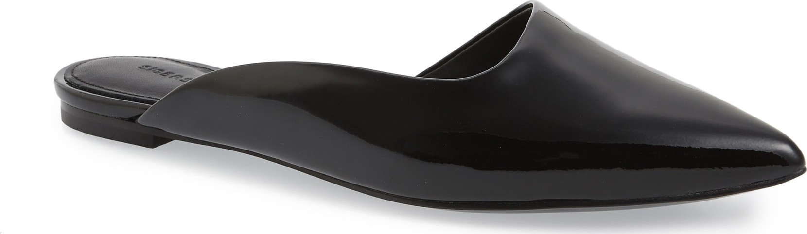 Sigerson Morrison Asymmetrical Flat Mule