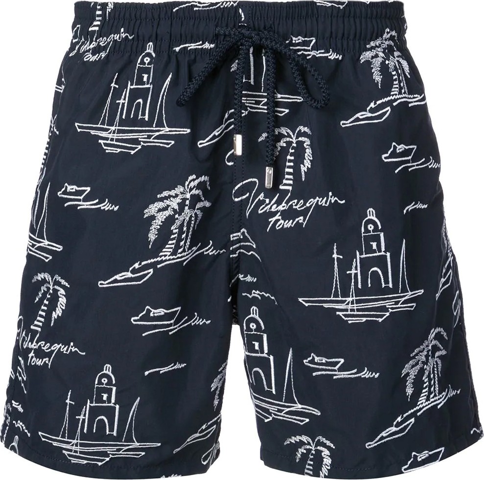 Vilebrequin Embroidered swim shorts