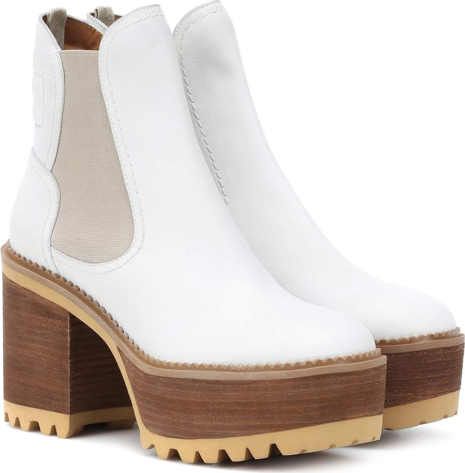 See By Chloé Erika leather ankle boots