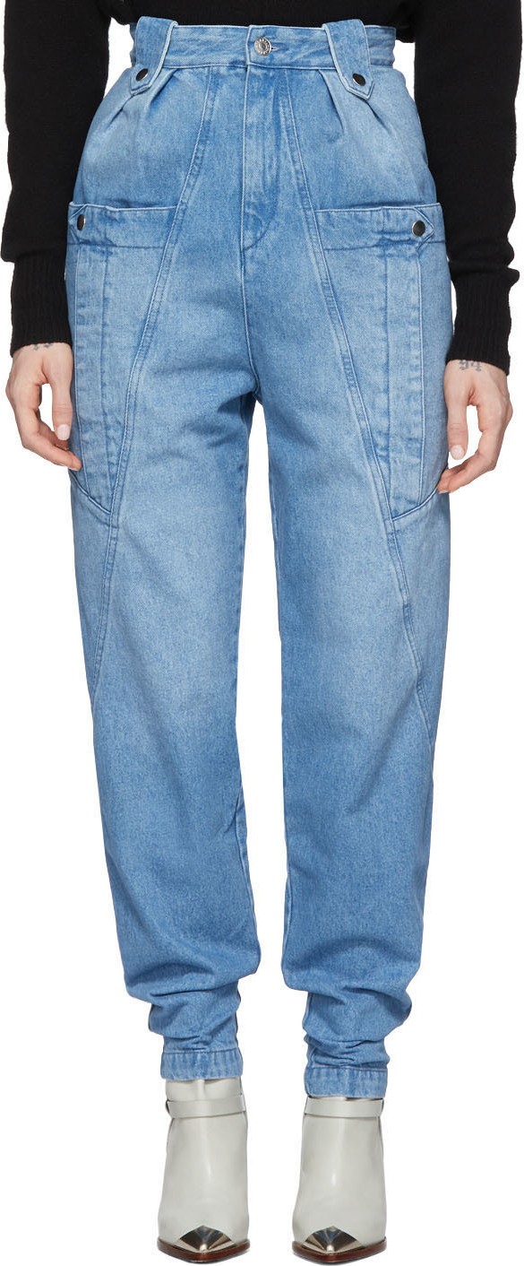 Isabel Marant Blue Kerris Jeans