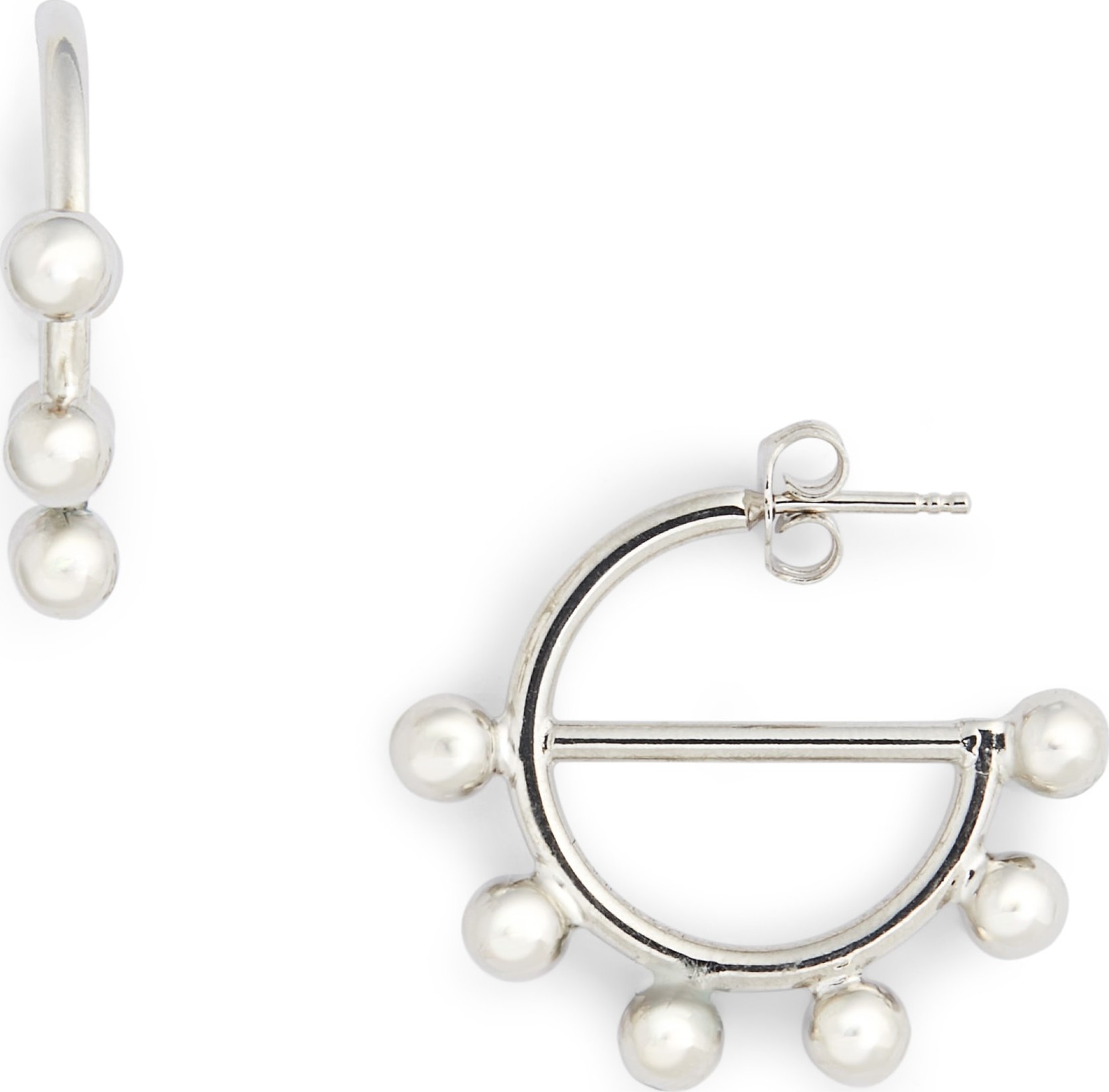 J.W.Anderson Mini Disc Hoop Earrings