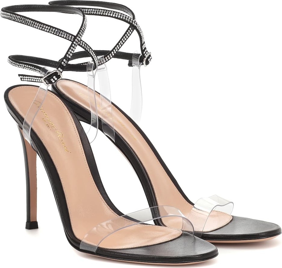 Gianvito Rossi Exclusive to Mytheresa – 105 embellished leather sandals