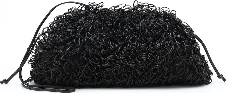Bottega Veneta The Sponge Pouch 20 leather clutch