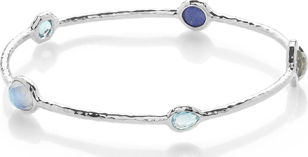 IPPOLITA Rock Candy® 5-Stone Bangle Bracelet in Eclipse