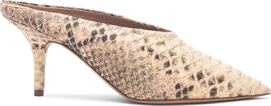 Yeezy Python Embossed Mule Pump