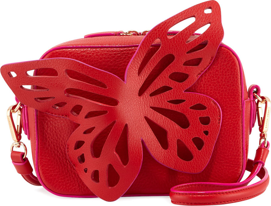 Sophia Webster Flossy Butterfly Camera Crossbody Bag
