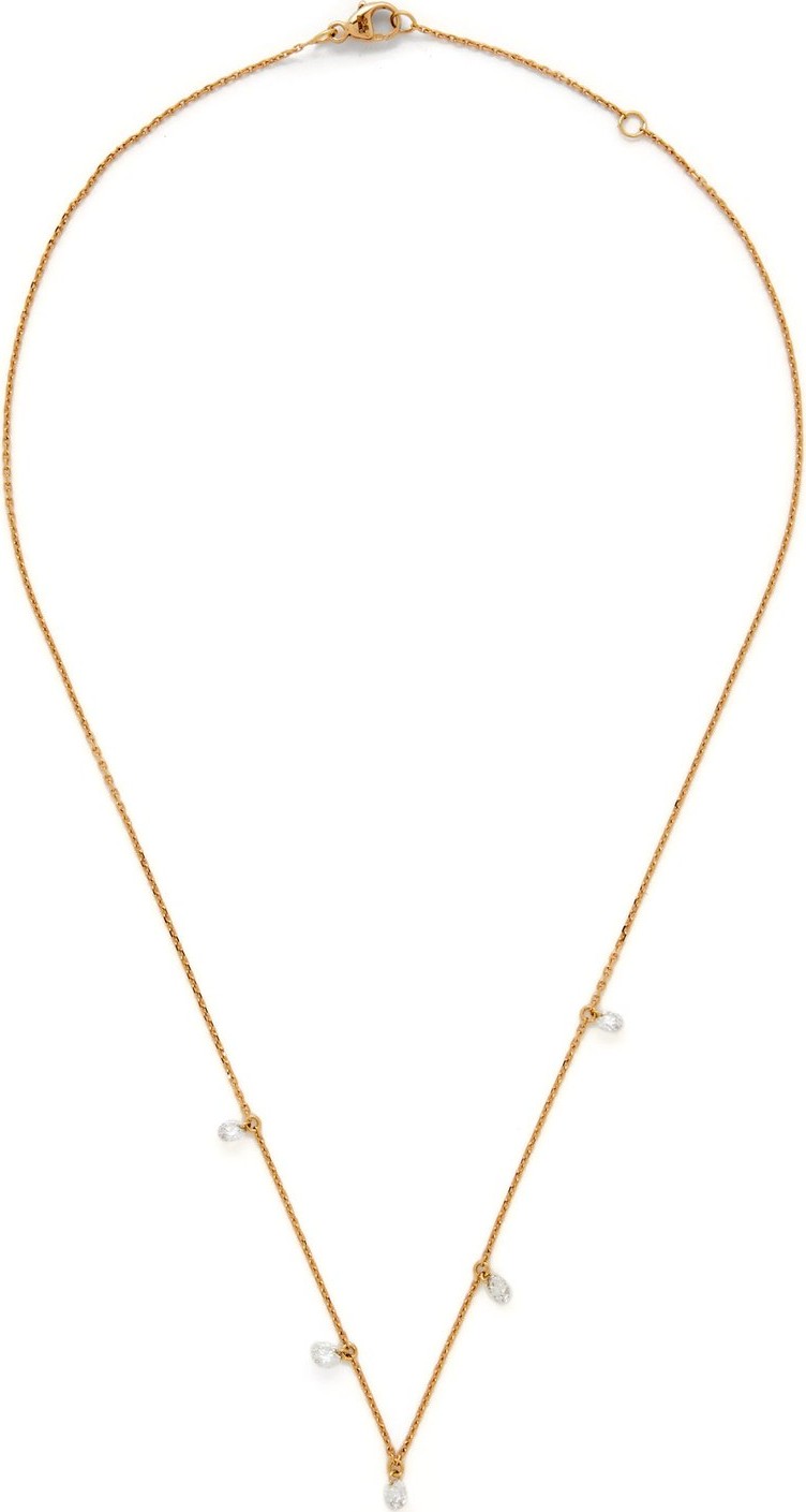 Raphaele Canot Set Free 18kt gold & diamond necklace