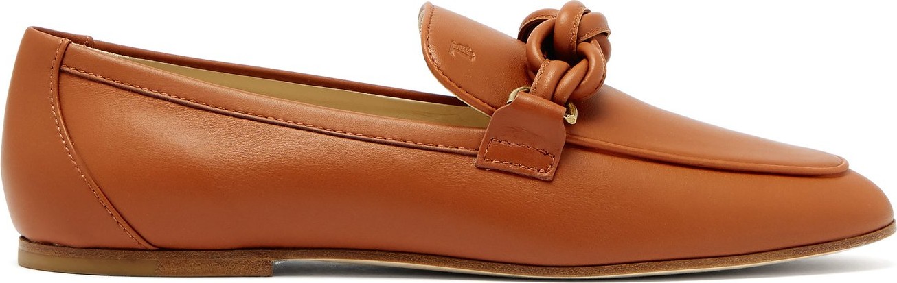 Tod's Knotted leather loafers