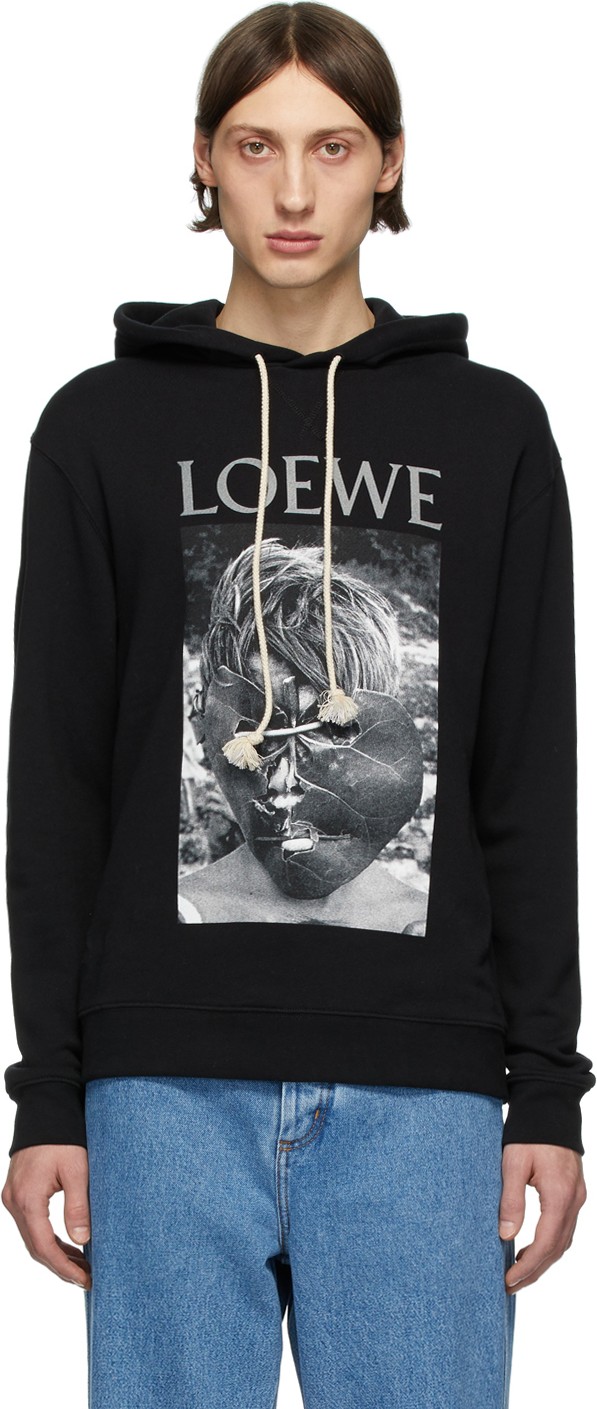 LOEWE Black Lord Of The Flies Hoodie