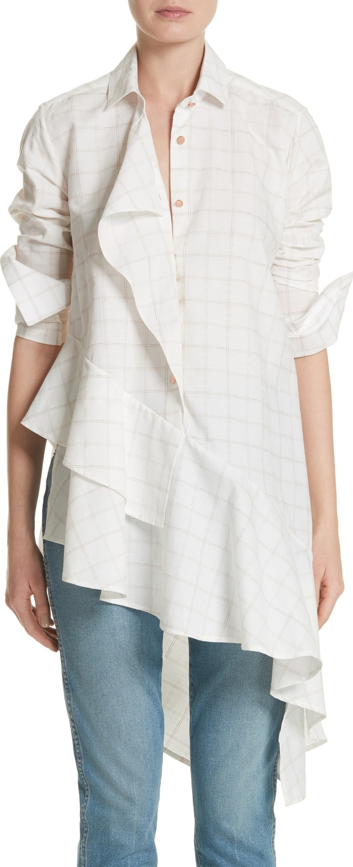 palmer//harding Spicy Ruffle Shirt
