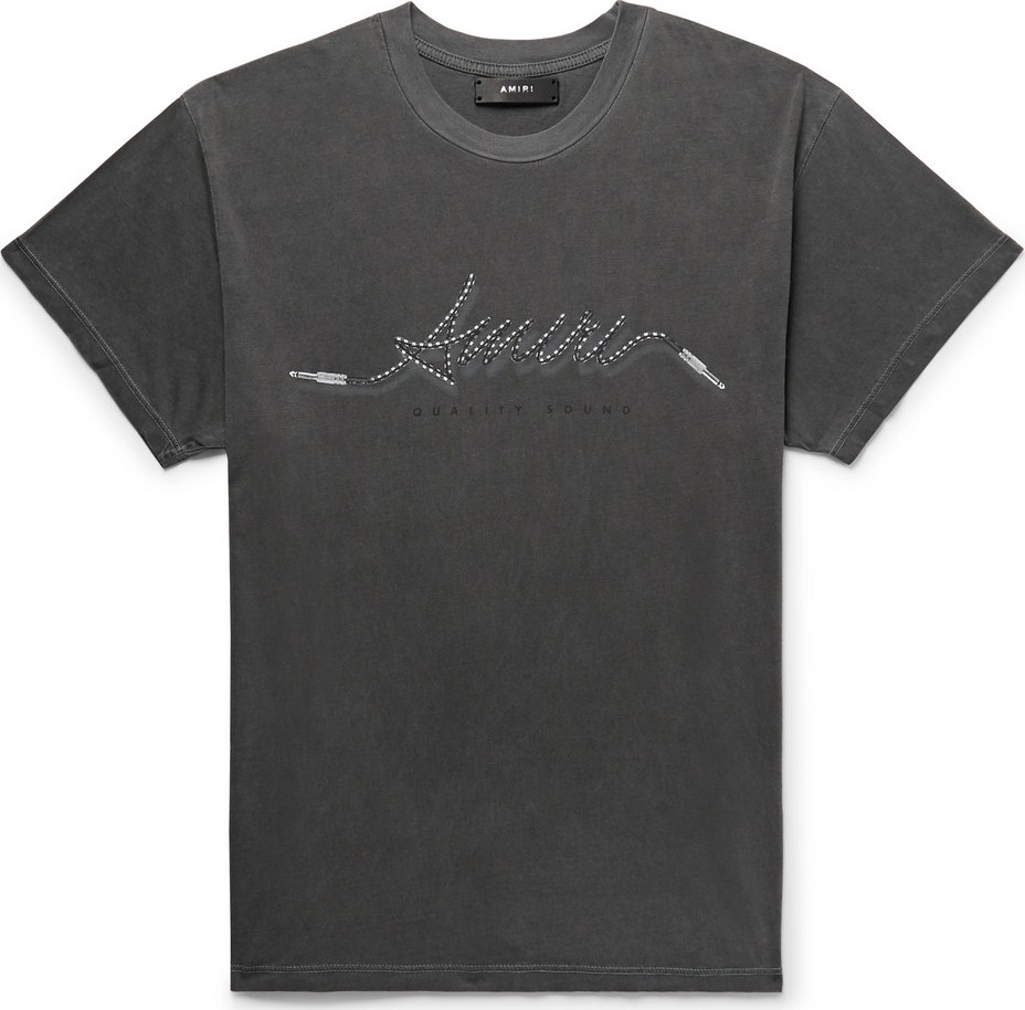 Amiri Logo-Print Cotton-Jersey T-Shirt