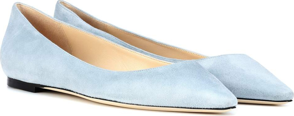 Jimmy Choo Romy suede ballet flats