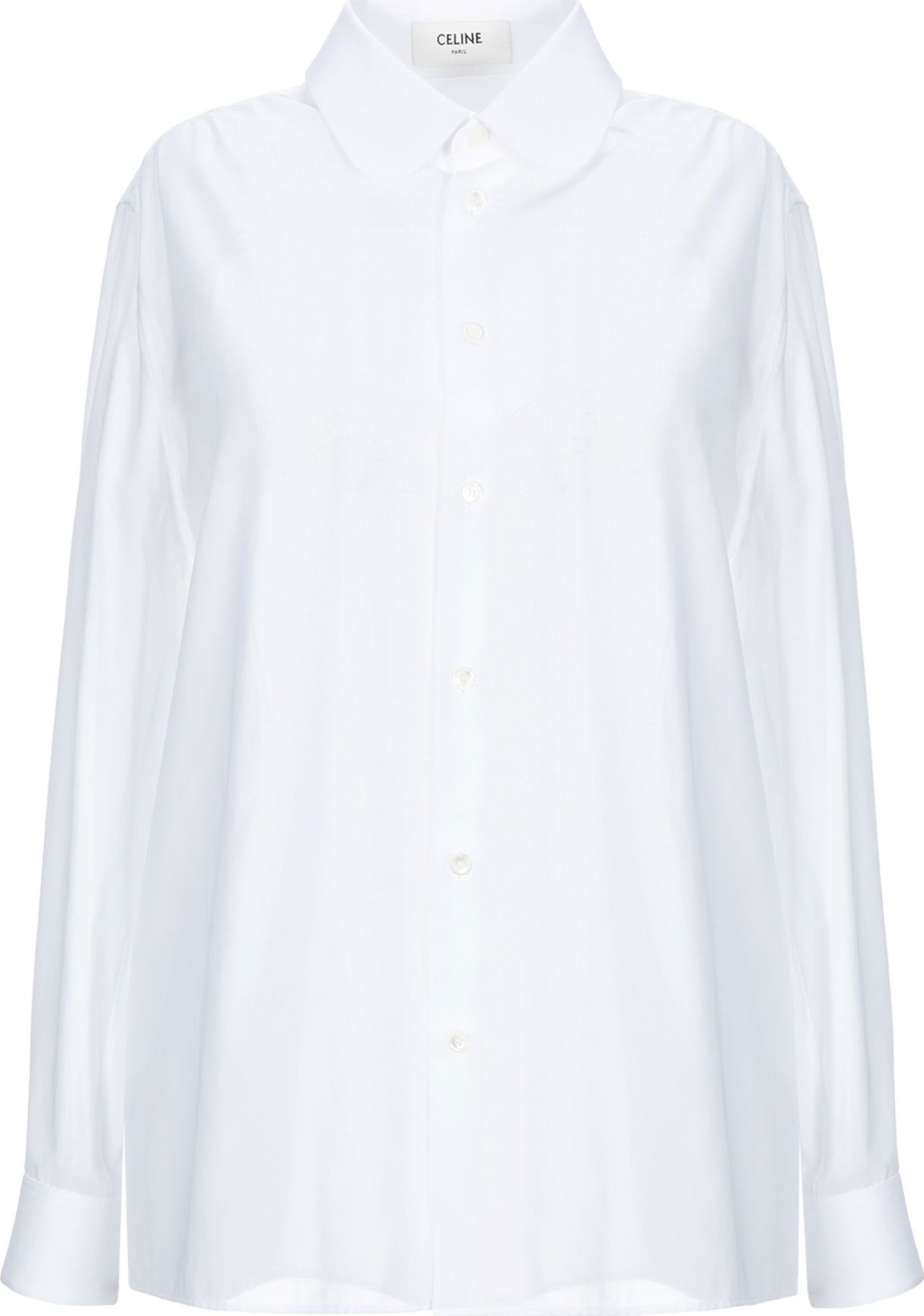 Celine Solid Color Shirts & Blouses
