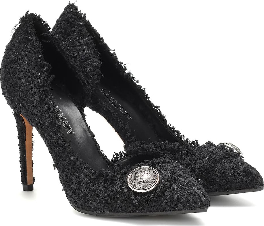 Balmain Tweed pumps