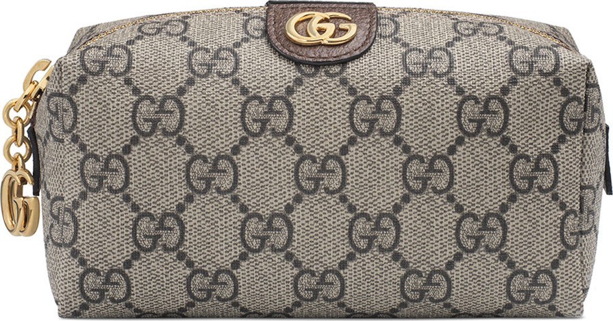 Gucci Ophidia Mini GG Supreme Cosmetics Clutch Bag