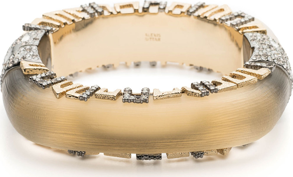 Alexis Bittar Brutalist Soft Square Hinge Bracelet