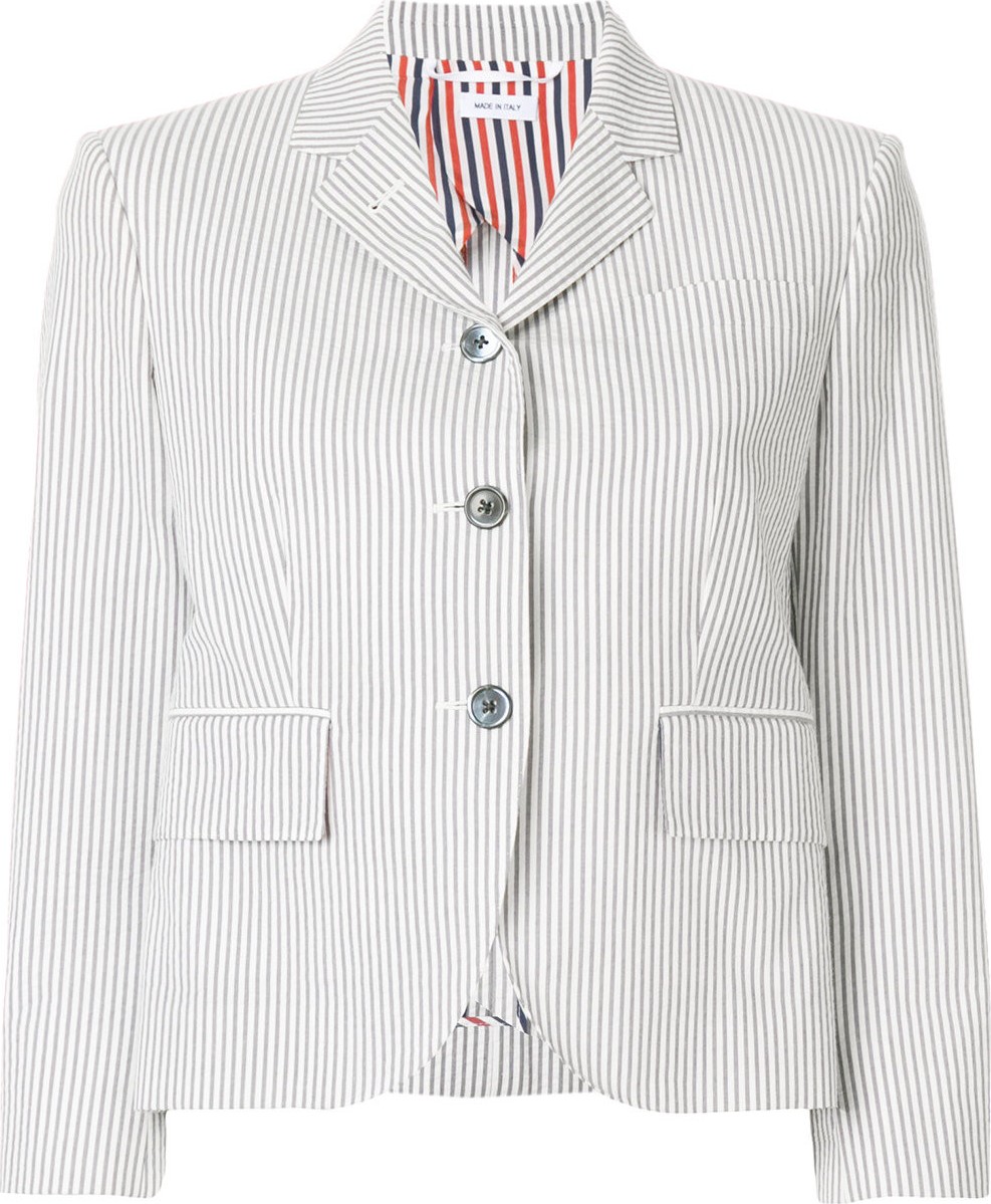 Thom Browne striped short blazer