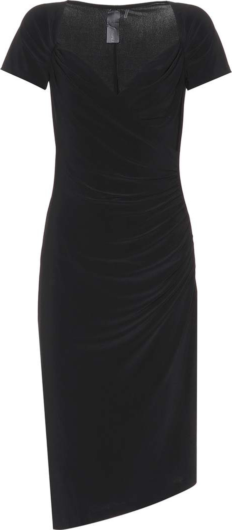 Norma Kamali Sweetheart draped dress